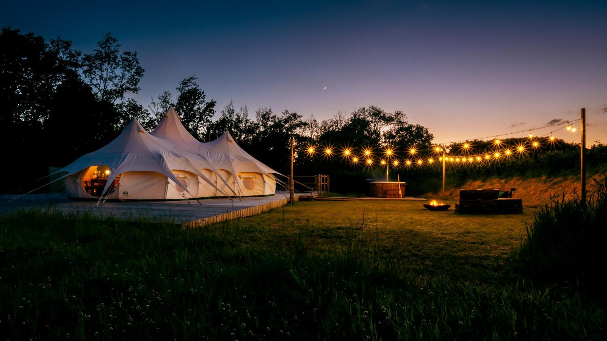 Villa Luxury Glamping Retreat In Battle Esterno foto