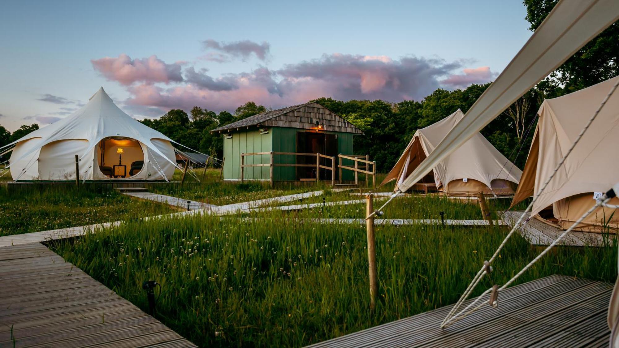 Villa Luxury Glamping Retreat In Battle Esterno foto