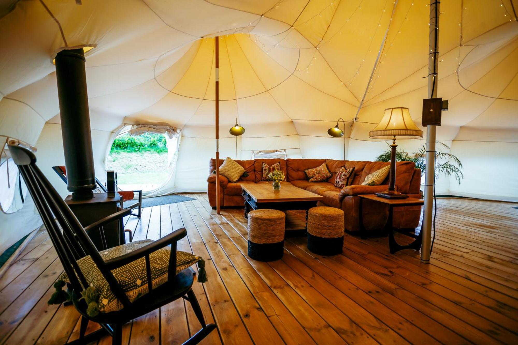 Villa Luxury Glamping Retreat In Battle Esterno foto