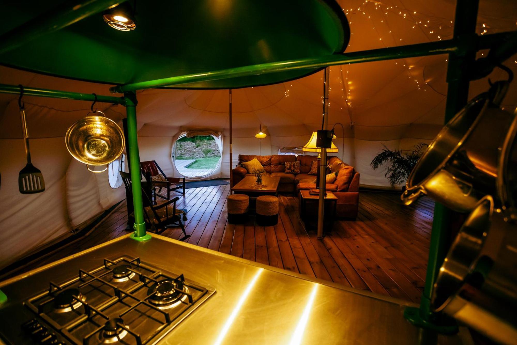 Villa Luxury Glamping Retreat In Battle Esterno foto